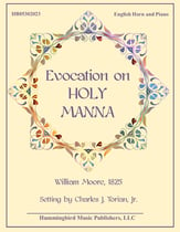 Evocation on HOLY MANNA for English Horn cover